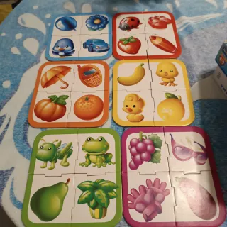 3 juegos  educativps Puzzle Disney Panorama 160