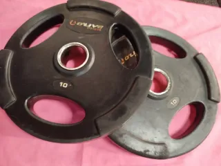 Discos de Pesas 10kg (2 unidades)