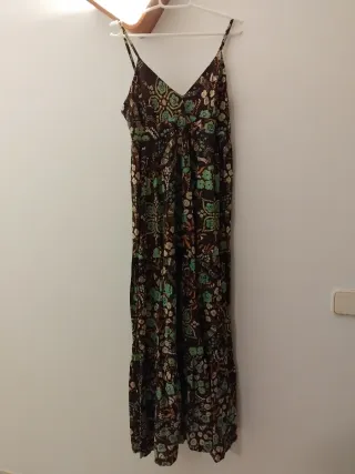 Vestido largo Sfera estampado flores