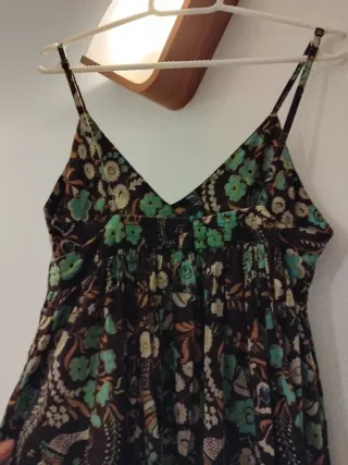 Vestido largo Sfera estampado flores