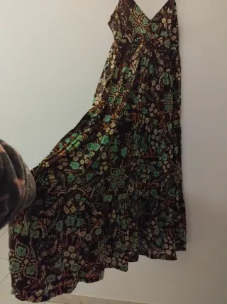 Vestido largo Sfera estampado flores