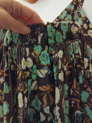 Vestido largo Sfera estampado flores