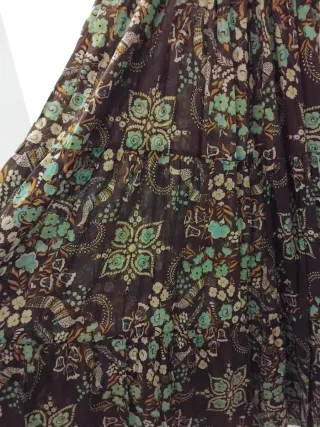 Vestido largo Sfera estampado flores