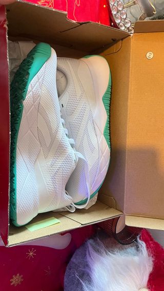 Zapatillas deportivas Reebok blancas y turquesa