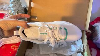 Zapatillas deportivas Reebok blancas y turquesa