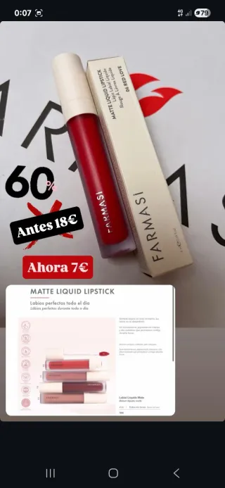 Pintalabios líquido mate – Red Love