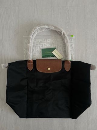 Mala Longchamp Le Pliage – Cor Preta - Tamanho L