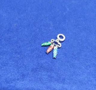 Charm Carpa Koi Amuleto pulsera Pandora o collar