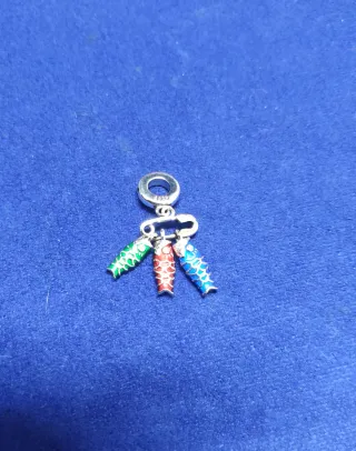 Charm Carpa Koi Amuleto pulsera Pandora o collar