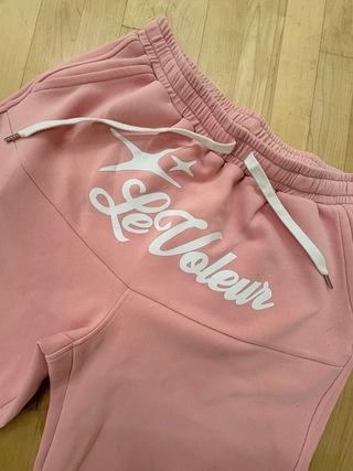 Pantalón chándal rosa Le Voleur