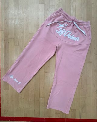 Pantalón chándal rosa Le Voleur