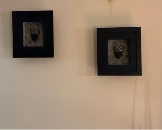 Cuadro Plata 3D Motivos Africanos