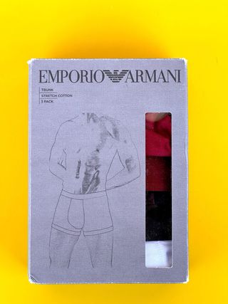 Set 3 Boxer Uomo Emporio Armani Cotone XL