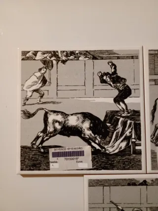 Azulejos Goya Tauromaquia 15x15