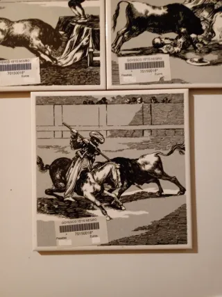 Azulejos Goya Tauromaquia 15x15