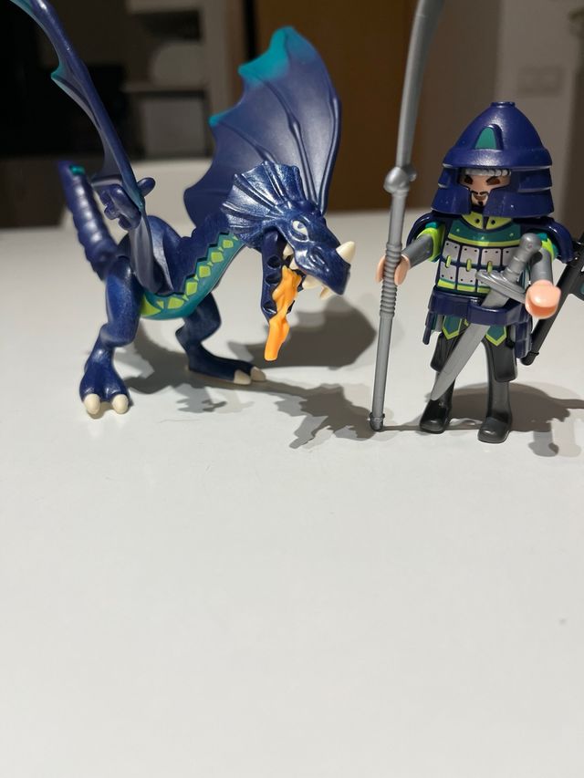 Playmobil Drago e Guerriero