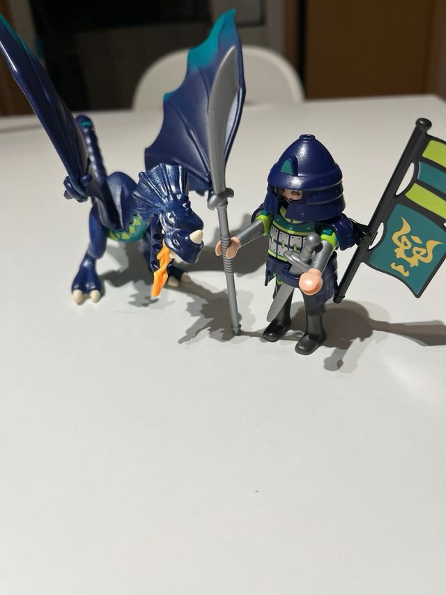 Playmobil Drago e Guerriero
