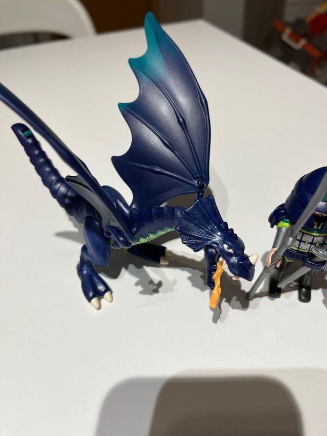 Playmobil Drago e Guerriero