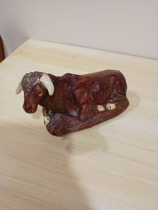 Nacimiento . Navidad.Pintado a mano