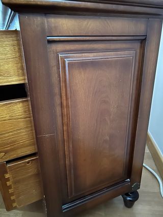 Dormitorio Matrimonio Cerezo Macizo