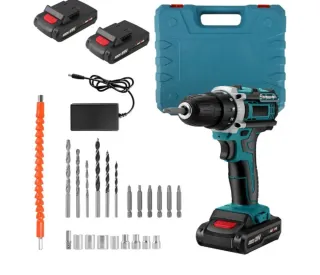 Taladro Inalámbrico 21V + Accesorios