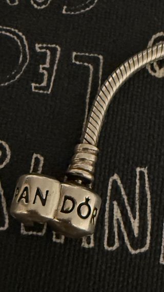 Pulsera Pandora 18 cm Plata