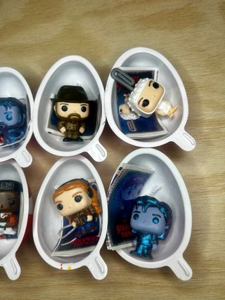 Pack 5 Mini Funkos Stranger Things Kinder Joy