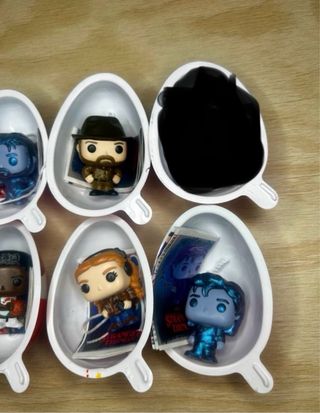 Pack 5 Mini Funkos Stranger Things Kinder Joy