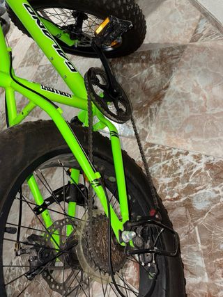 Bicicleta Fat Bike Montaña y Nieve