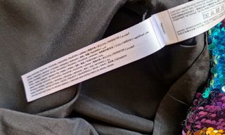 Abito corto, paillettes multicolor, Twinset, Tg.44