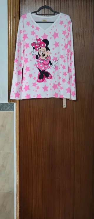 Camiseta de manga larga estampado de Minnie.