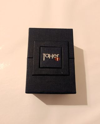 Reloj Taher Verde y Plateado