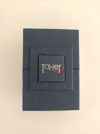 Reloj Taher Verde y Plateado