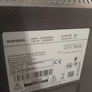 *despiece TV Samsung UE32M4005
