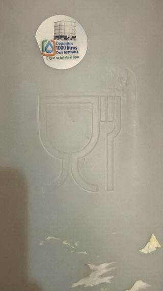 Depósito agua 1000L