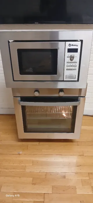 Horno y microondas Balay en buen estado