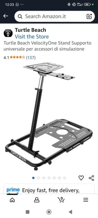 Turtle Beach VelocityOne Stand Simulazione