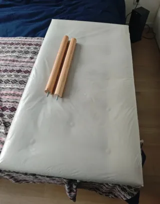 Cabecero Cama 90 con Patas 100x100 cm