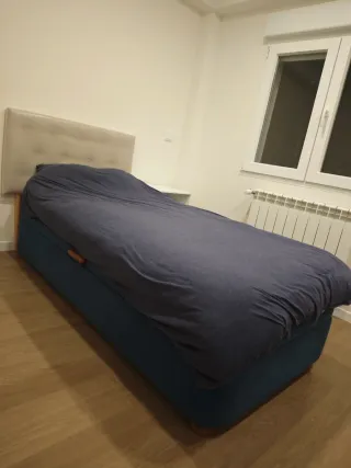 Cabecero Cama 90 con Patas 100x100 cm