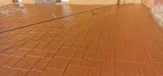 Hormigón impreso para exteriores