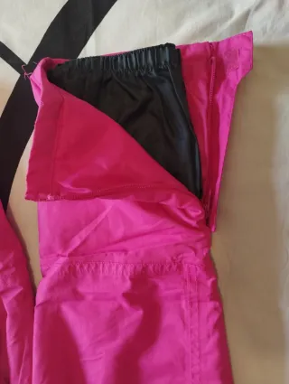 Abrigo de nieve fucsia para niña