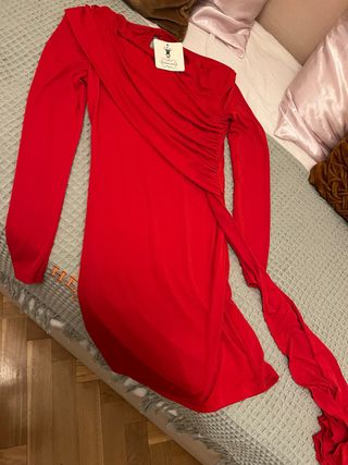 Vestido rojo elegante