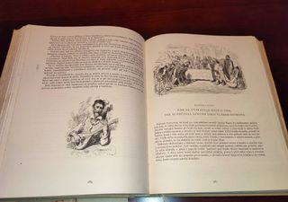 DON QUIJOTE EN CHECO. GRAN TAMAÑO, 2 TOMOS, 1952