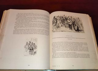 DON QUIJOTE EN CHECO. GRAN TAMAÑO, 2 TOMOS, 1952