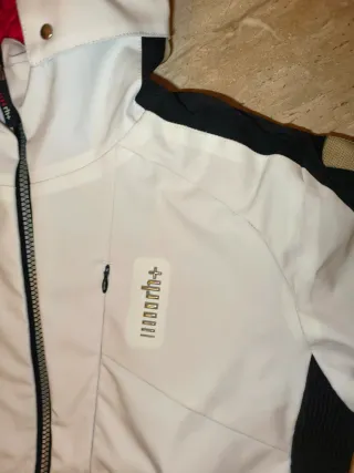 Tuta sci zerorh+ bianca e nera