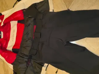 Tuta sci zerorh+ bianca e nera