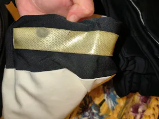 Tuta sci zerorh+ bianca e nera