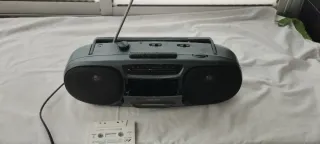 Radiocasete Sanyo M-7017F Gris