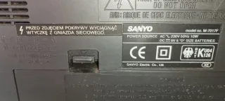 Radiocasete Sanyo M-7017F Gris