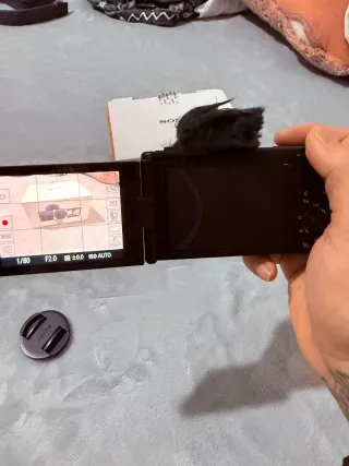 Cámara Sony ZV-1F Negra